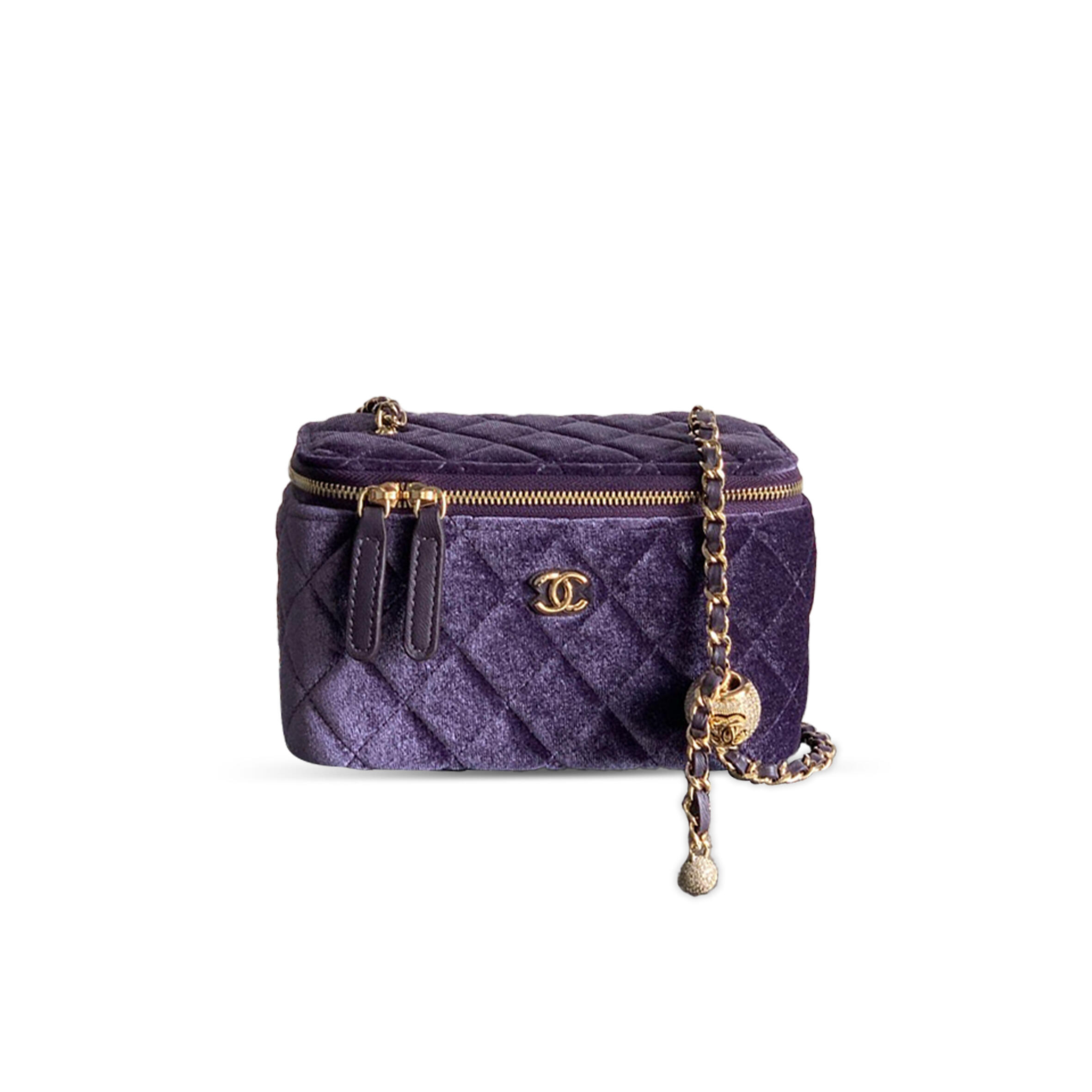 CHANEL 25B BOX VANITY BAG 1153879 (17*9.5*8cm)